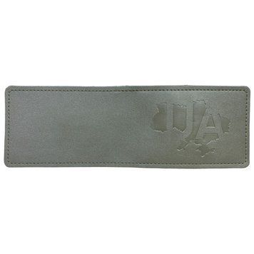 Обложка ID - 2 экокожа UA на карте хаки тиснение 000027437 фото