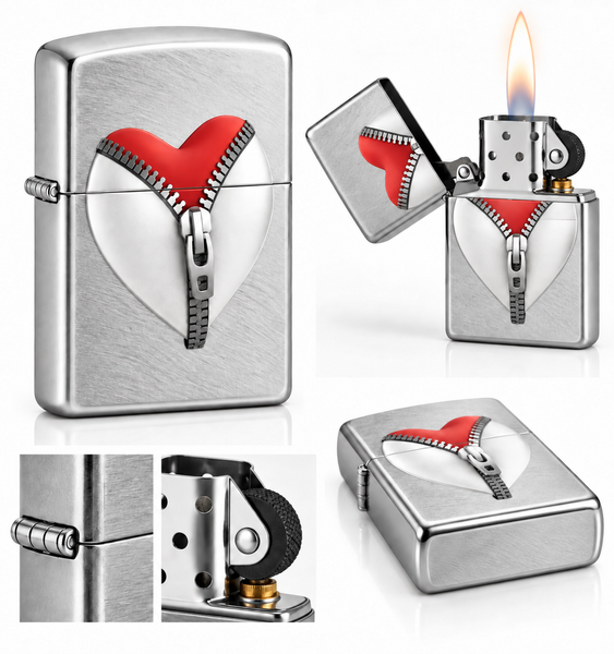 Запальничка Zippo Zip Heart 28327 000060655 фото