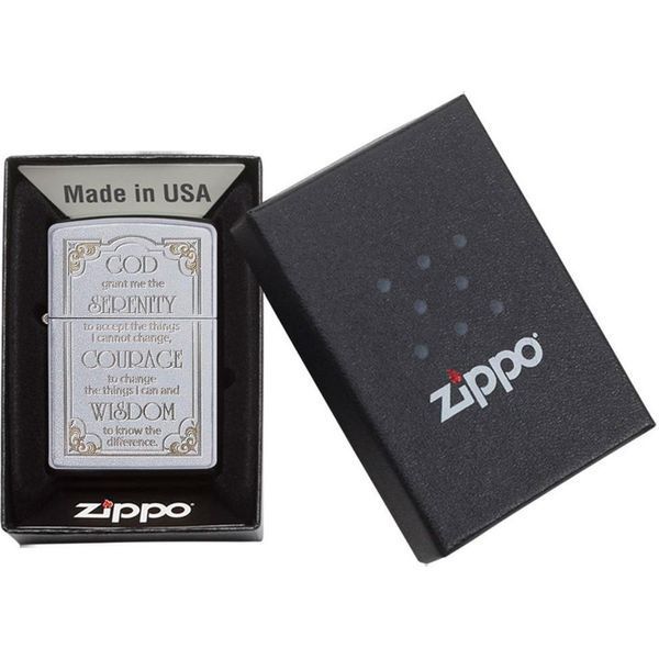 Запальничка ZIPPO Serenity Prayer, 28458 000038248 фото