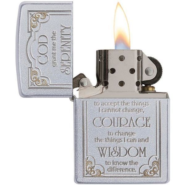 Запальничка ZIPPO Serenity Prayer, 28458 000038248 фото
