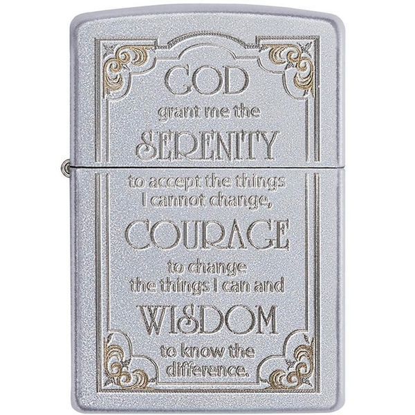 Запальничка ZIPPO Serenity Prayer, 28458 000038248 фото