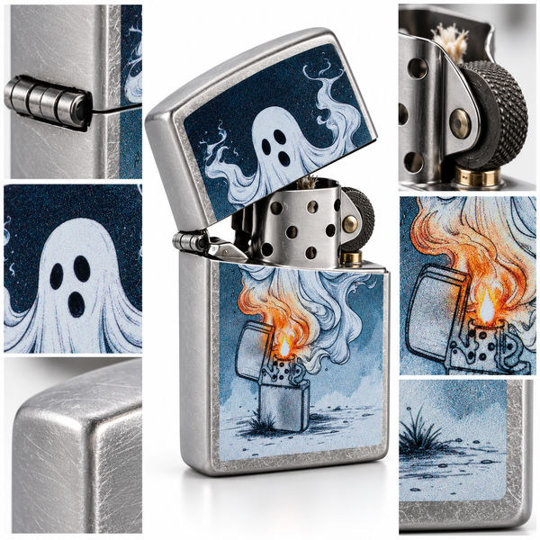 Запальничка ZIPPO 207 Ghost Lighter Design 000062108 фото