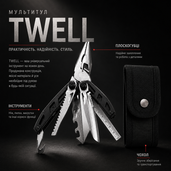 Мультитул TIWELL SCOUT 2019 000057279 фото