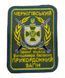 Шеврон щиток Tactic4Profi вишивка Чернігівський прикордонний загін, фон зелений (6*8) 000043317 фото