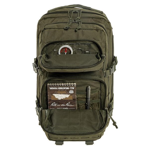 Рюкзак тактичний Mil-Tec ASSAULT "L" OLIVE 000047589 фото