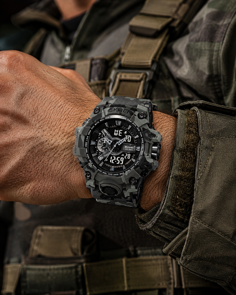 Годинник Skmei 2396СMGY Grey Camo 000060319 фото