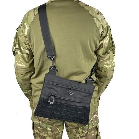 Тактична сумка через плече Street Bag Stryker Black (M) 000046628 фото