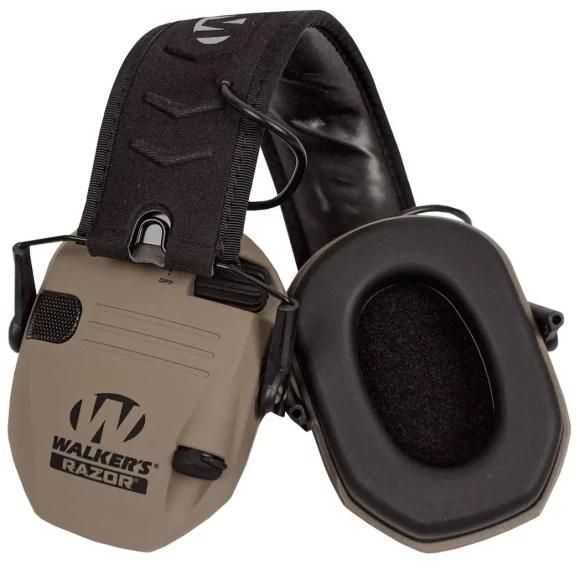Навушники активні WALKER'S RAZOR SLIM Electronic Muffs койот 000052240 фото