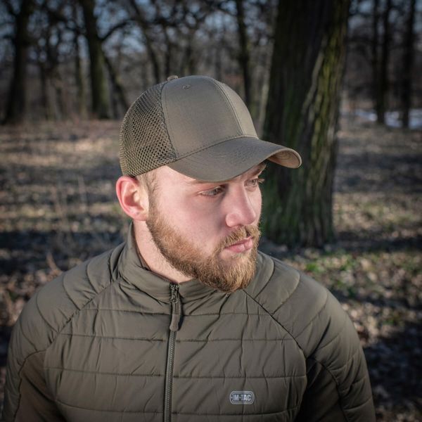 Бейсболка M-Tac з сіткою Flex ріп-стоп Dark Olive S/M 000054839 фото