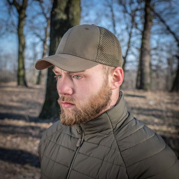 Бейсболка M-Tac з сіткою Flex ріп-стоп Dark Olive S/M 000054839 фото