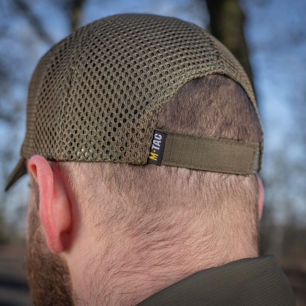 Бейсболка M-Tac з сіткою Flex ріп-стоп Dark Olive S/M 000054839 фото