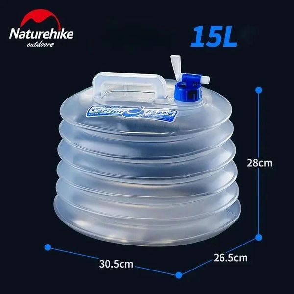Канистра для воды складная Naturehike РЭ 15 л (NH14S002-T) 000050296 фото