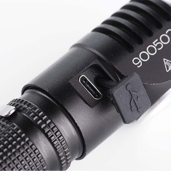 Ліхтар ручний/налобний Ом (акумулятор Li-ion 18650 3,7V 2200mAh) СИЛА 000035637 фото