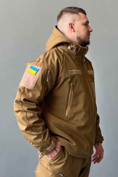 Куртка військова зимова (SH) Softshell ТТХ, Койот (46) 000035059 фото