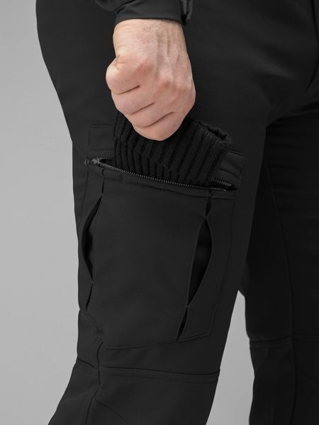 Брюки карго тактичні Softshell BEZET Ешелон чорний р. L 000036340 фото