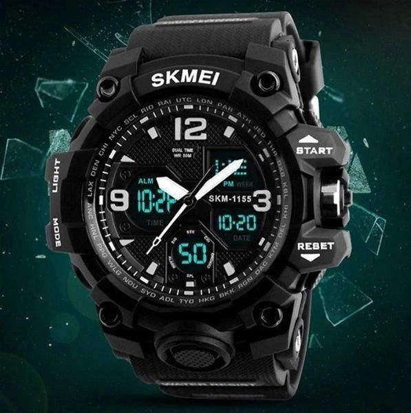 Наручные часы 1155BBK SKMEI, BLACK 000057052 фото
