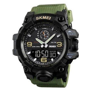 Годинники наручні 1586AG SKMEI, ARMY GREEN, UKRAINE 000057054 фото