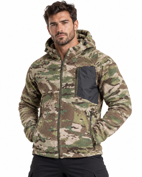 Кофта флисовая Tactical ТТХ Vertex мультикам р. XL 000061432 фото