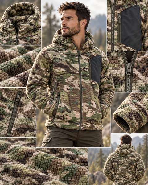 Кофта флисовая Tactical ТТХ Vertex мультикам р. XL 000061432 фото