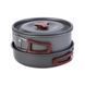 Набор посуды Naturehike 3-4 NH (2 кастрюли+крышки+сковорода) carbon (NH15T203-G) 000050455 фото 4