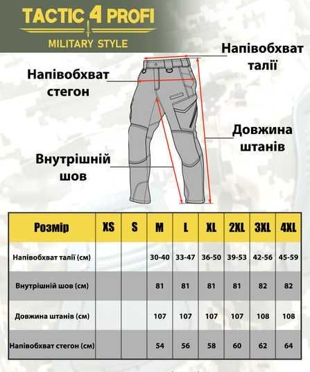 Штани Джогери №2 FlameFlex мультикам р. M - Tactic4profi