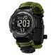Годинники наручні 1845AG SKMEI PARACORD, ARMY GREEN, Compass, термометр, свисток, кресало 000057055 фото 1