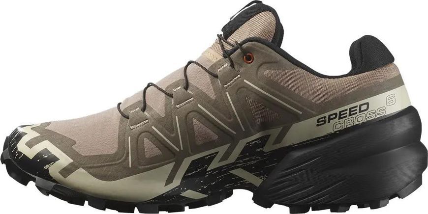 Кроссовки Salomon SPEEDCROSS 6 10,5 natural/black/almondmilk 000058451 фото