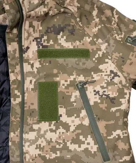 Куртка військова зимова (SH) Softshell ТТХ піксель р. S - купити