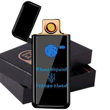 Зажигалка USB Слава Украине Героям Слава в подарок. упак. Lb (A33419U2) 000038545 фото
