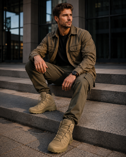 Ботинки Salomon X Ultra Forces Mid GTX 9.5 к:coyote 000050726 фото