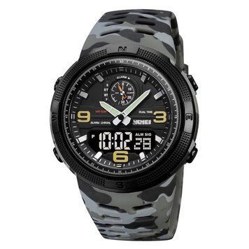 Часы военные Skmei 1655 CMGYBK Army Grey 000045736 фото