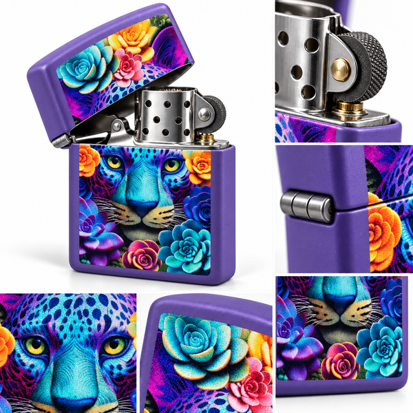 Зажигалка ZIPPO 237 Floral Leopard Design 000062110 фото