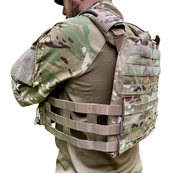 Плитоноска StrykeR (Plate Carrier) з швидким скиданням (камербанд скелет) AEGIS Мультикам GEN 3 000046638 фото