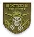 Шеврон щиток Tactic4Profi гумовий Піхота ЗСУ Orc Hunter жовто-білий напис, хакі фон (8*7) 000026467 фото 1