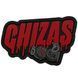 ПВХ патч "CHIZAS" червоний 000049894 фото
