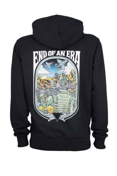 Худи мужской черный Джерри с принтом End Of An Era (DTG) раз. 2XL 000038710 фото