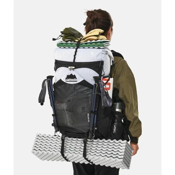 Рюкзак туристичний Naturehike Helium CNK2450XB016, 40 л, чорний, L 000050274 фото