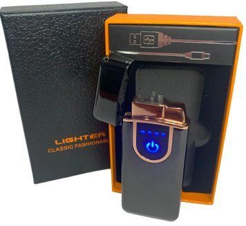 Дугова електроімпульсна USB - Газова запальничка 2в1 HL-420 000055006 фото