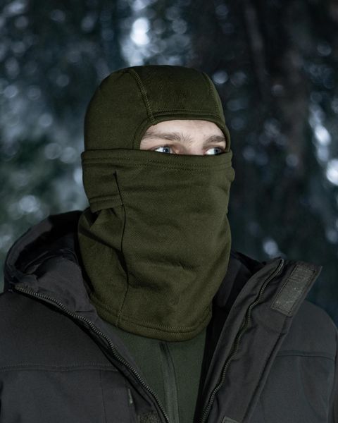 Балаклава флісова тактична BEZET хакі 000052350 фото