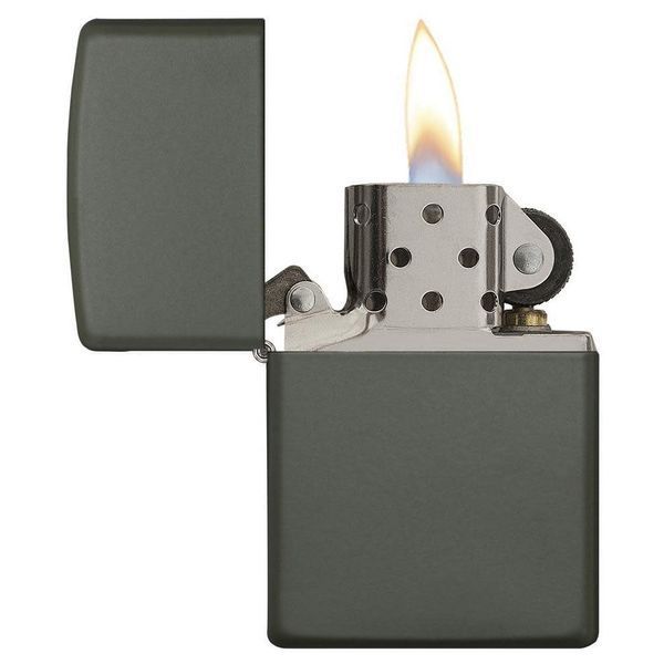 Запальничка ZIPPO Regular Green Matte, 221 000039937 фото