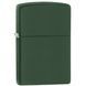 Запальничка ZIPPO Regular Green Matte, 221 000039937 фото 1