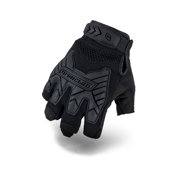 Рукавички тактичні IRONCLAD Tactical Fingerless Impact Glove black 000016805 фото