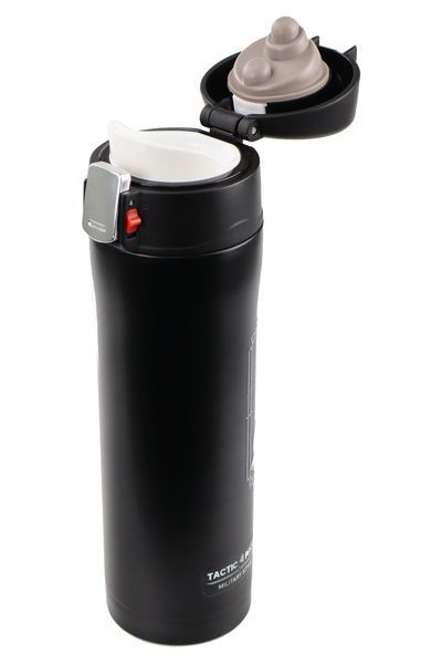 Термокружка ТМ 4Profi чорна з малюнком "Black series № 86" 0,45 л 000039362 фото