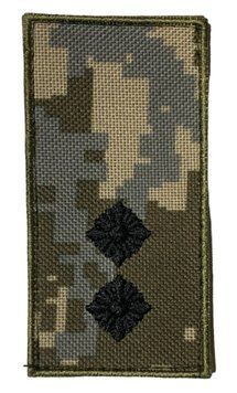 Шеврон погон Tactic4Profi вишивка Лейтенант піксель (10*5) 000013434 фото