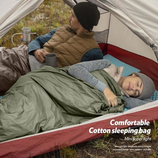 Спальний мішок Naturehike LW180 Mini NH21MSD04, лівий, темно-зелений 000056180 фото