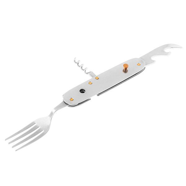 Універсальний столовий прилад Mil-Tec 5 в 1 Pocket Knife Set 000046280 фото