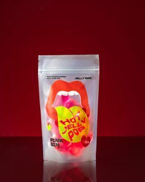 Желейка Hot Jelly Pop MINI Ягідний джин 100г Jelly Bar 000056631 фото