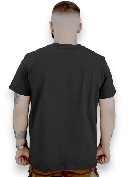 Футболка вышивка Тризуб кулир черная р. XL (50) 000018397 фото