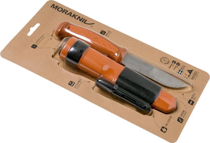 Нiж Morakniv Kansbol Survival Kit. Orange 2305.02.31 000023620 фото