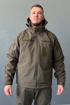 Куртка военная зимняя (SH) Softshell ТТХ, Олива (46) 000035053 фото